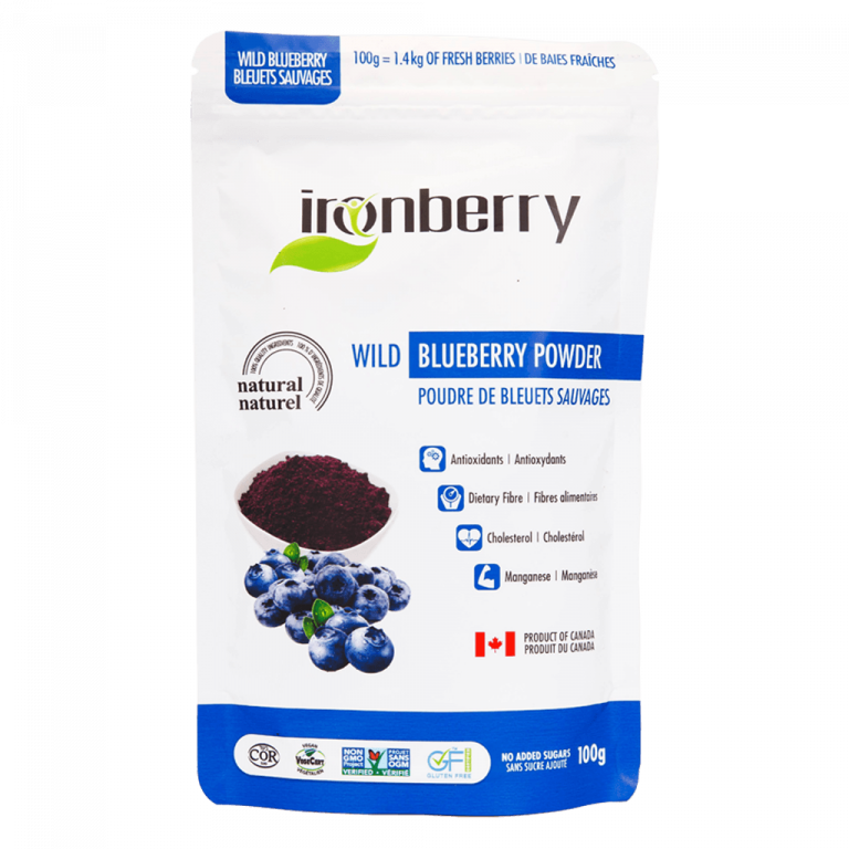 Wild Blueberry Powder Iron Berry Canada and USA